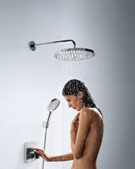 ������� ��� Hansgrohe Raindance Select S 300 2jet � ���������� 390 ��, �����/���� 27378400