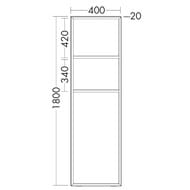 - Burgbad Coco 4001800 ,  HHRE003