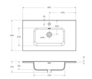 ���������� ��������� BelBagno (810�465�170) ��������, ����� BB800ETL