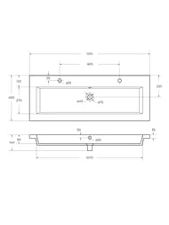 �������� ������������ Cezares (1210�460�140) CZR-8070-120-1-2 �����, � ����� ����� � ����� ����������� ��� ���������