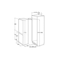   Korting KSI 17887 CNFZ (5401772545) , Full NoFrost