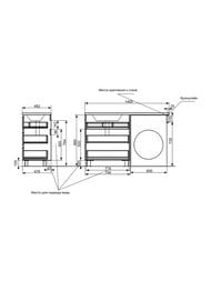 �������� ������ Estet Dallas Luxe 1400�482 ���������, 3 �����, ������ ��-00002912