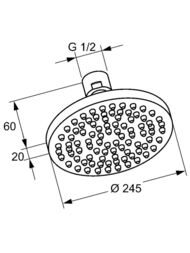   KLUDI A-QA DN15  245,  6651105-00
