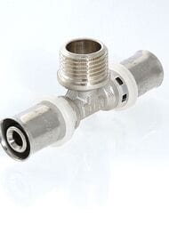Пресс тройник VALTEC 32х3/4"Нх32 VTm.233.N.320532