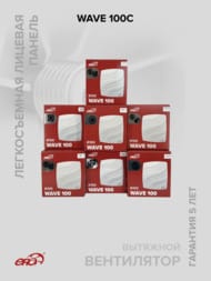 ���������� ERA WAVE D100 ���������, 100 �3/�, 25 ��, ���. ������, �����, WAVE 100C