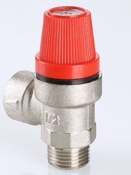 Клапан предохранительный VALTEC 1/2"х3 бар, никелированный, VT.496.N.0430