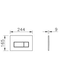 :  Vitra+  Zentrum Square+  +   9875B003-7201