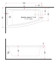 ����� Gruppo Treesse Blanque 1690 V1661S 1600�900�650 CrystalTech, �������, �����, ���������., �����