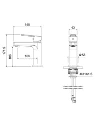 ��������� ��� �������� Aquatek ������ AQ1710CR �������������, ������ ����� 106��, ����: ����