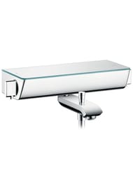 Смеситель Hansgrohe Ecostat Select 13141400 для ванны/душа термостатический, хром/белый — миниатюра 1