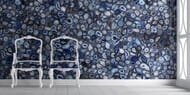 Керамогранитная плитка Staro Palacio Rock Azul High Gloss (600х1200х9) оникс, синяя (кв.м.)