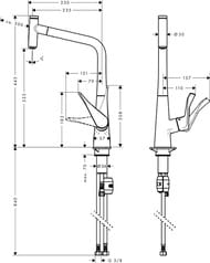  Hansgrohe Metris Select M71   320      14884800