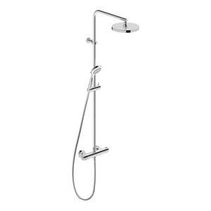 #Душевая система Duravit B.2 с термостатическим смесителем, верхний 250мм и ручной душ B24280008010
