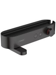 Смеситель Hansgrohe ShowerTablet Select 24340670 для ванны, термостат, настенный, матовый черный — миниатюра 1