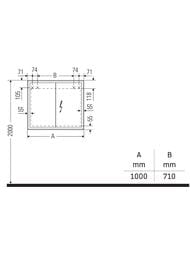 - Duravit L-Cube 1000700154 , , 2 ,  LC7552018180000