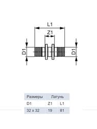  TECEflex - 32/32, ,   766032