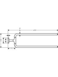 Axor Universal Circular   490 42822000 