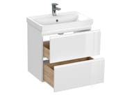 Тумба под раковину подвесная Cersanit MODUO 60 для MODUO SLIM 60 (570х585х375 мм.)   64125 — изображение 7