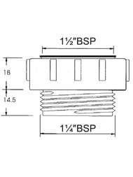  McAlpine 1 1/4"   1 1/2"    HC54