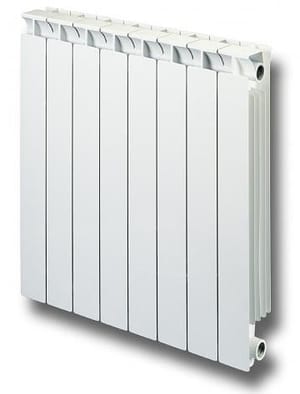 Радиатор биметаллический GLOBAL STYLE 500 ВШГ:575х80х80 168 Ватт (1 секция)