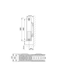 �������� �������� AXIS 22 500x400 Classic, ������� �����. 1/2, 852 ��,   AXIS225004C