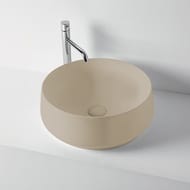 Раковина накладная Kerasan F10 430х430х160 без отверстия под смеситель, орех матовый 460481