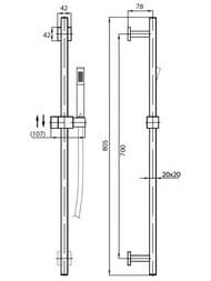 ������� �������� CEZARES QUATTRO-C-SD-01 ������ 805��, �����, �����, ����