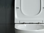 %$ Унитаз подвесной Ceramicanova Forma 480х370х330 безободковый, сиденье микролифт, крепеж CN3011