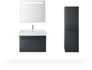 Умывальник подвесной Duravit No.1 800х460х175мм, перелив, отверстие под смеситель, белый 23758000002