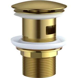 Донный клапан ESKO золото матовое PopupGold