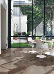 Керамогранитная плитка REX Reves De Rex Magnum Choco Glossy (1200х2800х6) коричневая 769924 (кв.м.)