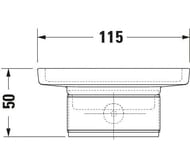  DURAVIT Karree , : /  0099521000