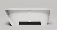 Ванна пристенная Salini Sofia Corner L 102525M 1700х850х590 угловая, S-Stone белый матовый