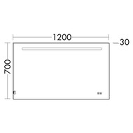  Burgbad Fiumo 120070030 LED, USB, ,  SIIX120