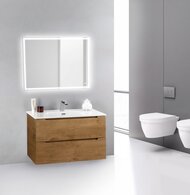 Тумба под раковину BelBagno ETNA 39 (800х390х500) подвесная, Rovere Nature ETNA39-800/390-2C-SO-RN-P