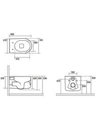 ������ ��������� Kerasan Nolita 531401 550�350�350 ������������, ������, ��� �������, ����� ������