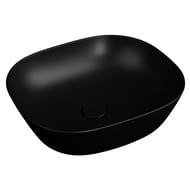 Раковина Vitra Plural (450х450х135) накладная,антибактериальное покрытие,черный мат. 7810B483-0016