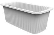 Ванна MIGLIORE OLIVIA 174x83 panello белая панель, фурнитура хром 24253