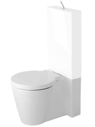 Чаша унитаза-компакта DURAVIT STARCK 1 415х640х385 универсальный выпуск, крепление 0233090064