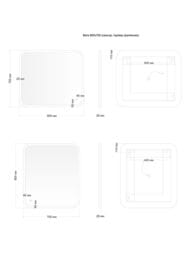 ������� ������� ���� (800�700�25) LED-���������, ������, �������. ����. 330497