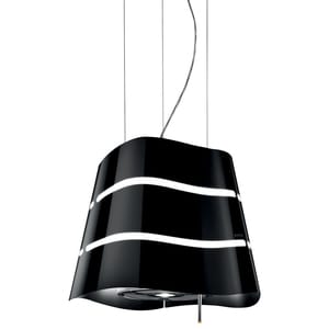 Вытяжка ELICA Wave UX BL MAT/F/51 LED, d505х403 мм, 1000 м3/ч, 219 Вт, черный матовый PRF0171193