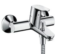 Смеситель Hansgrohe Focus 31940 для ванны, настенный, с фиксированным изливом, однозахватный