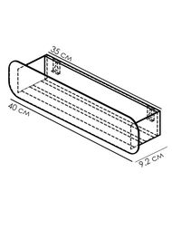 ����� FLOW Radius Mono 400�92�90 ���������, 1 �����, ����� Fl-ra-m40-�