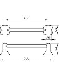 �������� ��� ����� Keuco CITY.2  306 ��, ���������, ������, ���� 02707010000