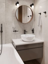 ���������� Sanita Luxe ART SLIM d400 ��, ���������, ����� WB.CT/Art/40-N.Slim/WHT.G/S1