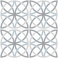 Плитка напольная DUAL GRES CHIC Bosham White (450х450) белая DG_CH_B_WH_N  (кв.м.)
