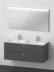 ����� ��� �������� Duravit XBase 1275x475�552 ���������, 2 �����, ������ ������� XB613004949