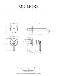 ��������� ��� �������� Migliore Ermitage Mini ������������, ������������, ����� ������, ������ ������� 30849