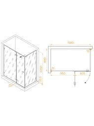 ������� ������ RGW Stilvoll SV-040 (1600�900�2000) �������., ������ �����. 8��/���� 353204069-11