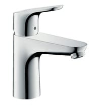 Смеситель Hansgrohe Focus 31607000 для умывальника, фикс.излив, донный клапан, однозахватный, хром